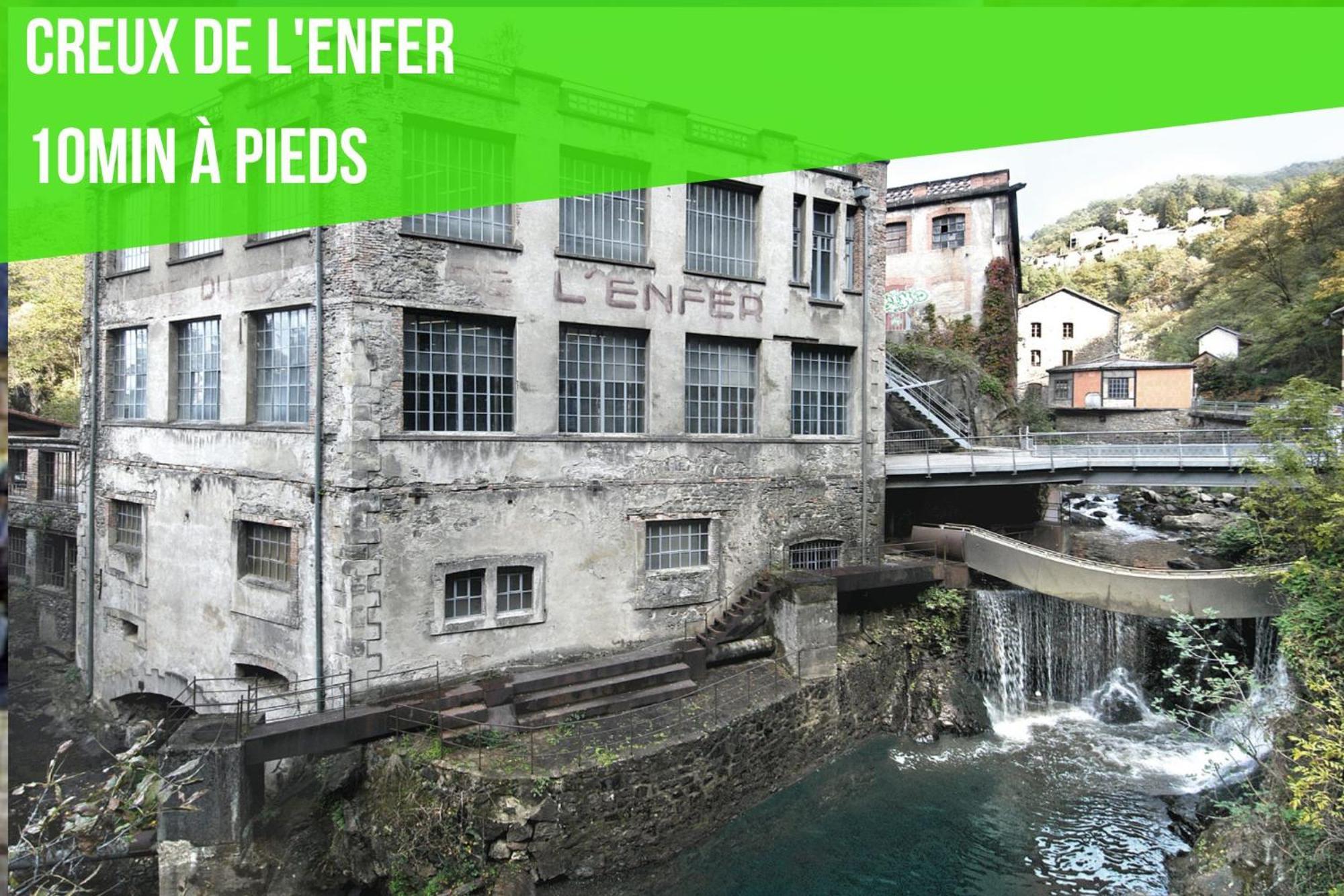 Le Grand Pirou # Lumineux # Halte Auvergne Thiers Eksteriør bilde